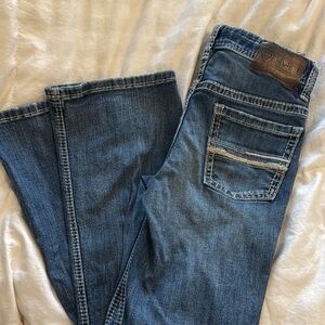 Classic Blue Denim Boot Cut Jeans